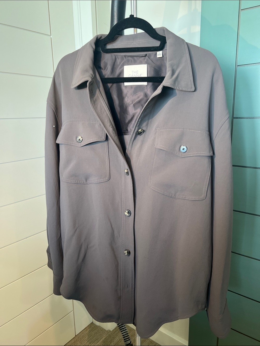 Wilfred Black Lined Jacket - The Gannq